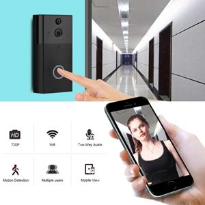 huismerk VESAFE VS-A5 HD 720P beveiligings camera Smart WiFi video deurbel intercom ondersteuning TF-kaart & infrarood nachtzicht & bewegingsdetectie-app voor