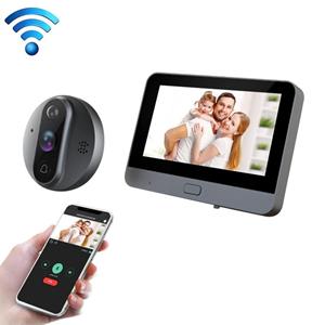 huismerk R9 4.3 inch WiFi Smart Video Visual Electronic Peeke-deurbol