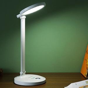 huismerk LED-student leren oogbescherming opvouwbare oplaadbare bureaulamp ingebouwde 8000mAh batterij