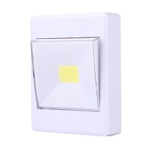 Huismerk 2 stuks Mini wit licht COB LED Wall Light Switch nacht licht Lamp kast licht
