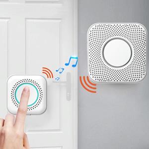 Huismerk PJ-16 Intelligent Wireless Doorbell met 8-niveau Volume Verstelbaar & 36 Ringtones