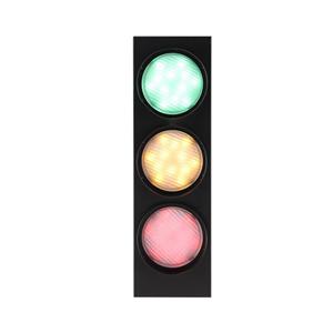 huismerk 5W x 3 Retro Bar Restaurant Verkeerslicht Smeedijzer engineering glas LED Indoor Signal Wall Light (Rood Geel Groen)