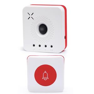 huismerk Wireless Human Body Sensing Doorbell Help Call Alarm Style: Host+Wireless Button