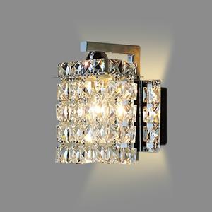 huismerk Enkele hoofd creatieve eenvoudige moderne slaapkamer woonkamer gangpad corridor Crystal muur lamp met 5W LED lichtbron