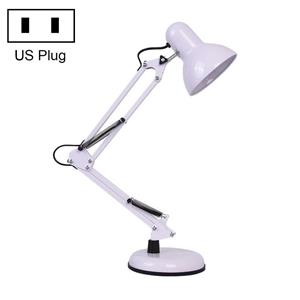 huismerk Smeedijzeren kinderen leren bureaulamp vouwen led oogbescherming lamp Amerikaanse plug maat: 60cm