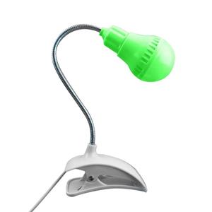 huismerk Creatieve Eye bescherming USB clip Lees bureau lamp (groen)