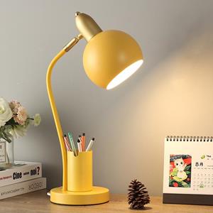 huismerk YY-1109 Student Desk LED Oogbescherming Lamp met pennenhouder CN-stekker Specificatie: Tricolor