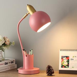 huismerk YY-1109 Student Desk LED Oogbescherming Lamp met pennenhouder CN-stekker Specificatie: Tricolor