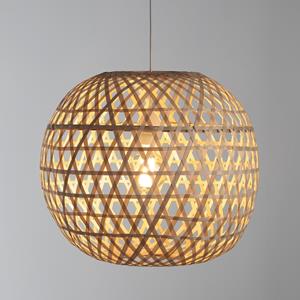 LA REDOUTE INTERIEURS Bolvormige hanglamp in bamboe Ø51 cm, Cordo