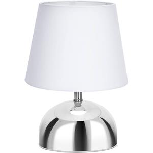 BES LED LED Tafellamp - Tafelverlichting - Aigi Kali - E14 Fitting - Rond - Glans Chroom - Aluminium