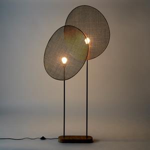 AM.PM Staande lamp in rotan, design E. Gallina, Canopée