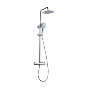 Sanilux Regendouche  Chicago Opbouw 25 cm Met Handdouche Chroom