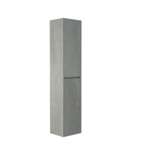 Storke Seda zwevende badkamerkast beton donkergrijs 40 x 35 x 170 cm