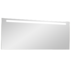 Storke Lucio rechthoekig badkamerspiegel 170 x 65 cm met spiegelverlichting