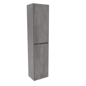Storke Edge zwevende badkamerkast beton donkergrijs 40 x 30 x 170 cm