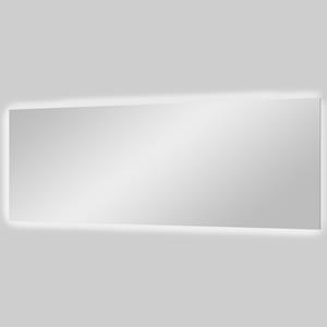 Balmani Giro rechthoekig badkamerspiegel 180 x 65 cm met spiegelverlichting