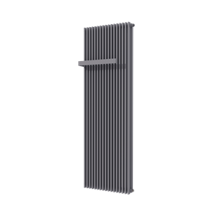 Vipera Corrason dubbele badkamerradiator 60 x 180 cm centrale verwarming antraciet grijs zij- en middenaansluiting 3,468W