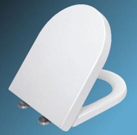 Luca Varess Calibro wc-bril hoogglans wit soft close voor Calibro toilet