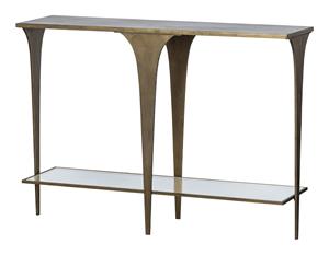 BePureHome Sidetable Scooping 140cm - Antique Brass