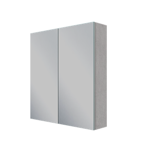 Linie Montro spiegelkast 70 x 75 cm beton grijs