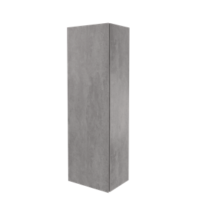 Storke Edge zwevende badkamerkast beton donkergrijs 40 x 30 x 125 cm