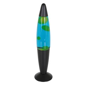 LichtXpert Mexlite Volcan Lavalamp Zwart/blauw