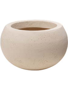 Baq Polystone Plain Bowl Natural, 17x11cm