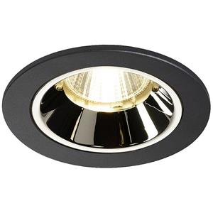 SLV NUMINOS S 1003795 LED-inbouwlamp Zwart 8.5 W Warmwit Geschikt voor plafondmontage