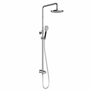 Hotbath Cobber M438 regendouchset met ronde handdouche 30 geborsteld nikkel