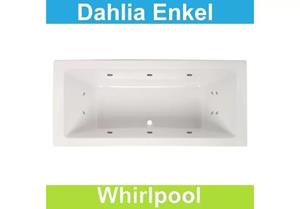 Boss & Wessing Whirlpool  Dahlia 180x80 cm Enkel systeem 