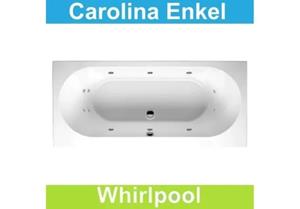 Riho Ligbad  Carolina 170 x 80 cm Whirlpool Enkel systeem 
