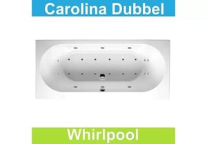 Riho Ligbad  Carolina 170 x 80 cm Whirlpool Dubbel systeem 
