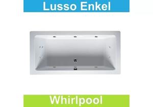 Riho Ligbad  Lusso 180x90 cm Whirlpool Enkel systeem 