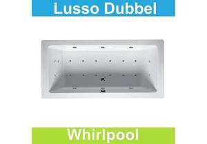 Riho Ligbad  Lusso 180 x 90 cm Whirlpool Dubbel systeem 