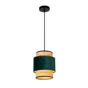 Lucide hanglamp Javor groen ⌀23cm E27