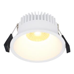 HOFTRONIC™ Finn Dimbare LED inbouwspot - 10 Watt - Plafondspot - 2700K warm wit - 900 Lumen - Binnen & buiten - Verzonken spot - Wit