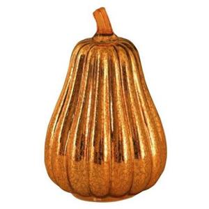 Luxform Tafellamp Pompoen Pear 10 Led 14,7 X 19 Cm Glas Goud