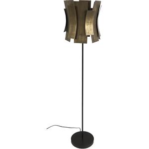 Non-branded Vloerlamp Teodor 32 X 145 Cm E27 Staal 40w Brons