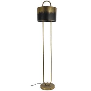 Non-branded Vloerlamp Paxton 166 Cm E27 Staal 40w Goud