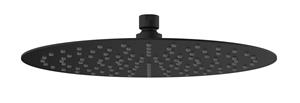 Mueller Ufo Luxe hoofddouche rond 30cm ultra plat mat zwart