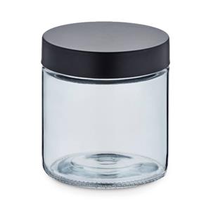Kela Voorraadpot, 0.8 L, Glas/rvs, Donker Grijs -  Bera