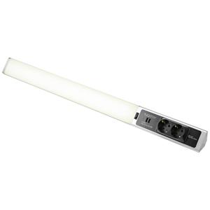 Sygonix LED-onderbouwlamp SMD LED 18 W Neutraalwit Zilver, Wit