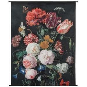 Leen Bakker Wandkleed Bloemen - multikleur - 170x140 cm