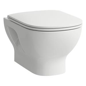 Laufen Lua toiletset 45x55x39cm zonder spoelrand zonder antikalkbehandeling Keramiek Wit h8660800000001