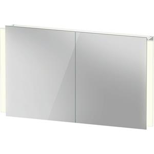 Duravit Ketho 2 spiegelkast met 2 deuren met led verlichting 120x70x15.7cm met sensorschakelaar wit K27138000000000
