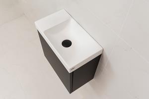 SaniGoods Minimo fontein zonder kraangat 40x22cm wit mat