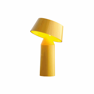 MARSET Bicoca LED-Akku-Tischleuchte gelb