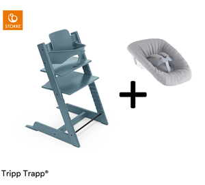 Stokke Tripp Trapp Compleet + Newborn Set™ - Fjord Blue