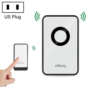 huismerk AITENG V018J draadloze Batteryless WIFI deurbel US plug