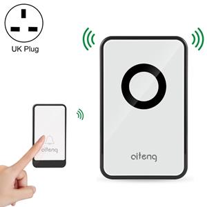 huismerk AITENG V018J draadloze Batteryless WIFI deurbel UK plug